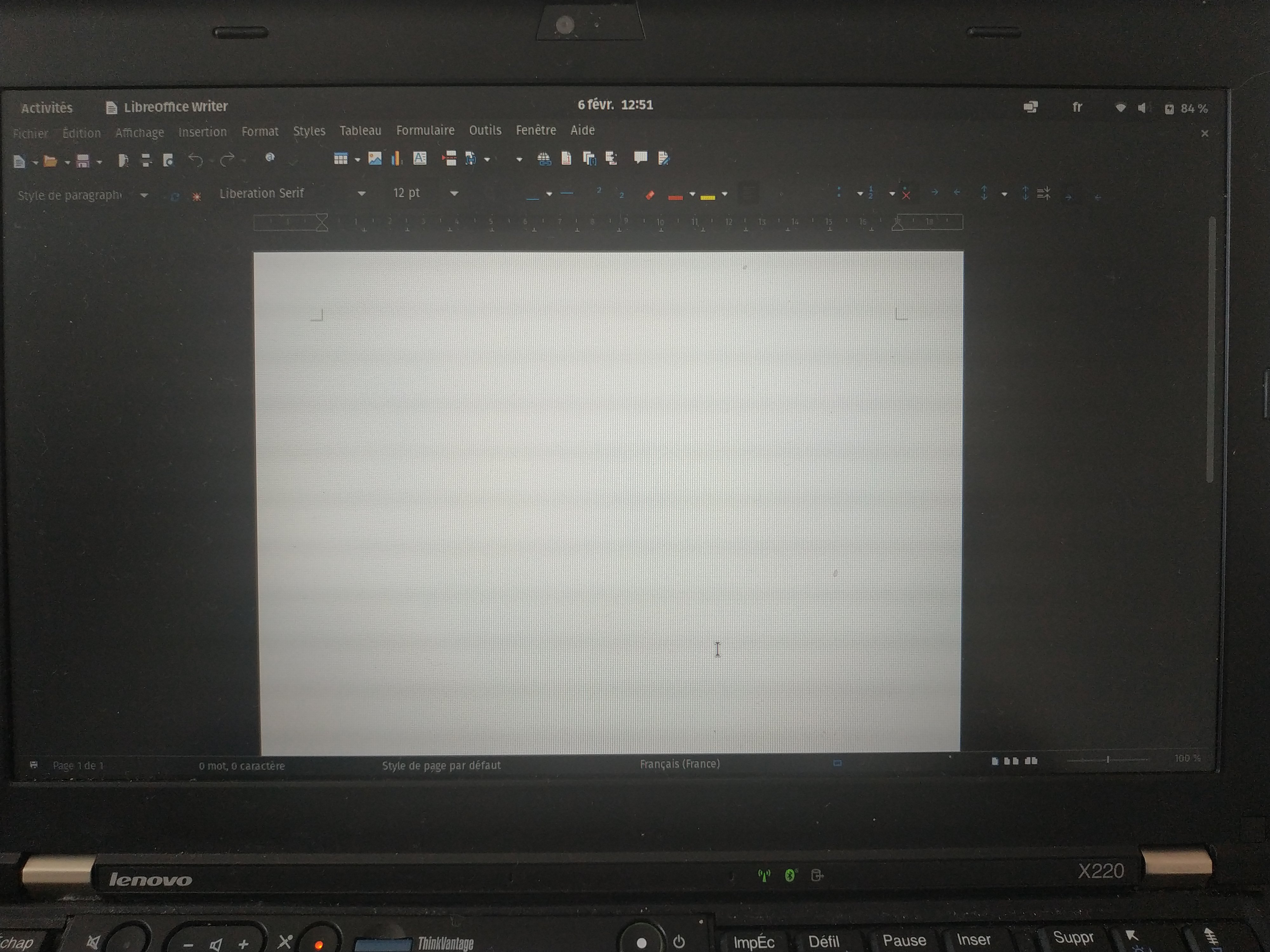 Flickering on X220 display